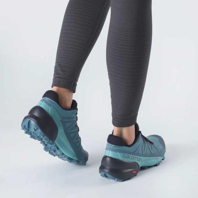 Tenis Para Trail Running Salomon Speedcross 5 Mujer Azules | MX HNDX504